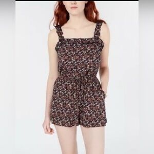 NWOT Bepop Floral Romper - Size Large